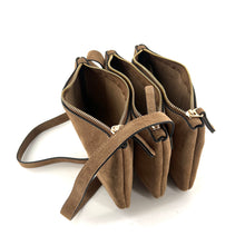 Load image into Gallery viewer, Sac TWENTY-ONE en Suede TOFFEE
