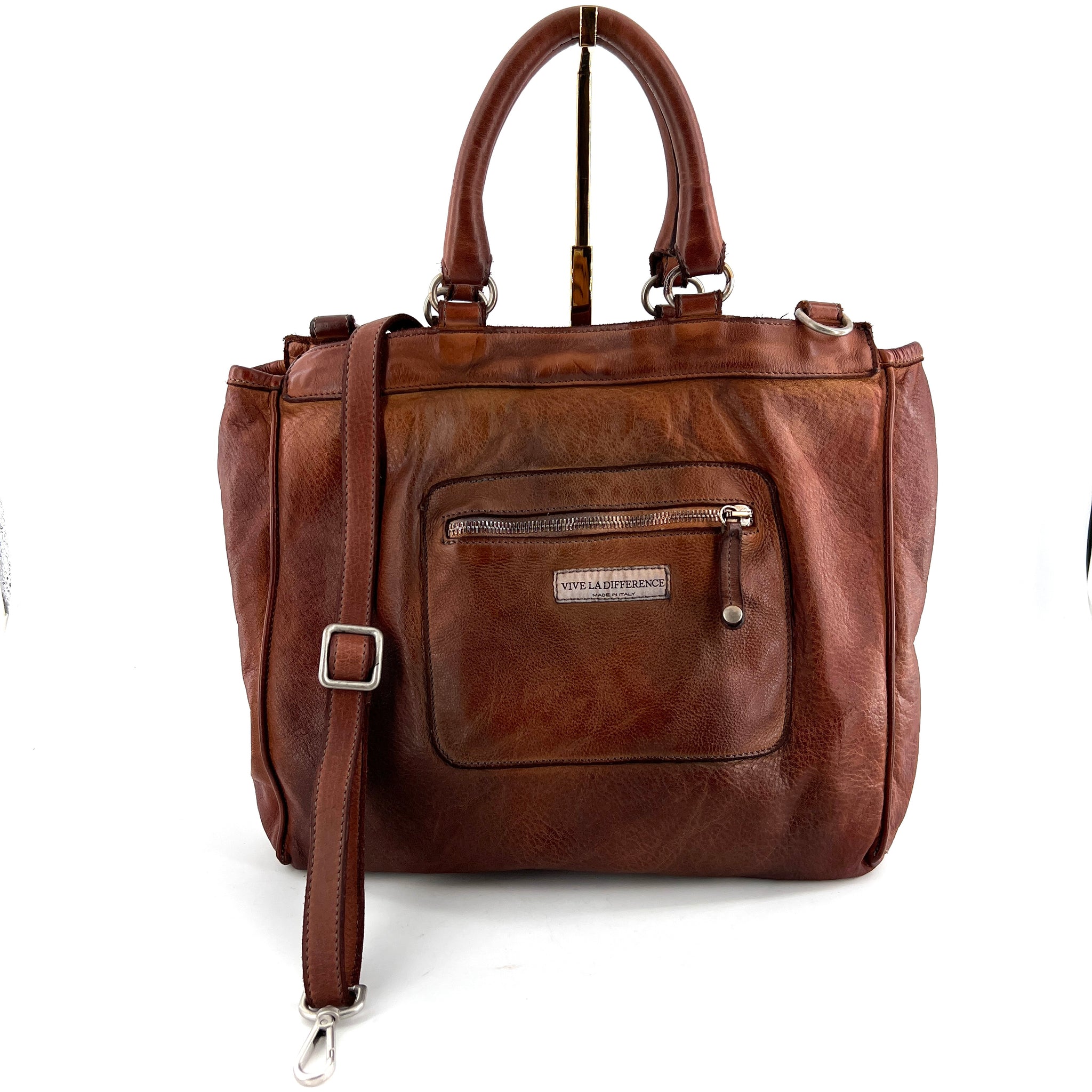 Sac TOKYO T en Cuir Rusty Brown IDK L