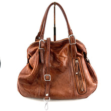 Charger l&#39;image dans la galerie, Sac KIMI en Cuir Caramel

