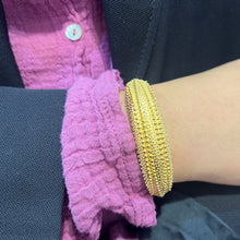 Load image into Gallery viewer, Jonc URCHIN en Plaqué Or
