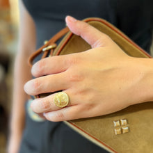 Load image into Gallery viewer, Bague HAVA en Plaqué Or
