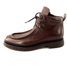 Load image into Gallery viewer, Derby Semi-Montant &quot;Esprit Paraboot&quot; Semelle Crêpe en Cuir Ultra Souple Marron
