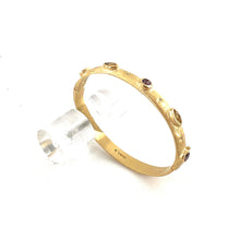 Load image into Gallery viewer, Bracelet BONNIE en Plaqué Or Citrine et Améthyste
