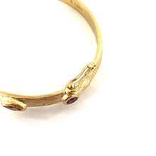 Load image into Gallery viewer, Bracelet BONNIE en Plaqué Or Citrine et Améthyste
