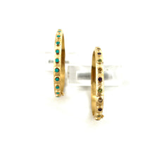 Charger l'image dans la galerie, Bracelet CLYDE en Plaqué Or Citrine Améthyste et Péridot
