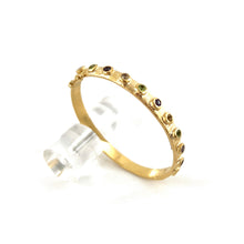 Charger l'image dans la galerie, Bracelet CLYDE en Plaqué Or Citrine Améthyste et Péridot
