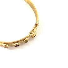 Charger l'image dans la galerie, Bracelet CLYDE en Plaqué Or Citrine Améthyste et Péridot
