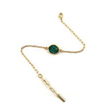 Charger l'image dans la galerie, Bracelet KARA en Plaqué Or et Chrysocolle
