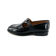 Load image into Gallery viewer, Babies Mocassin ANNE en Cuir Noir
