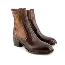 Charger l'image dans la galerie, Boots Talon Trotteur en Cuir Corteccia
