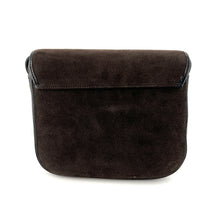 Load image into Gallery viewer, Sac LE NEW FLAV en Velours Ebony et Cuir Noir
