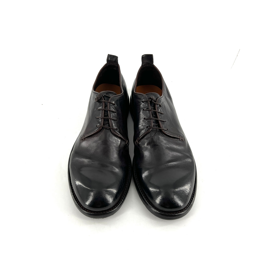Derby en Cuir Ébano