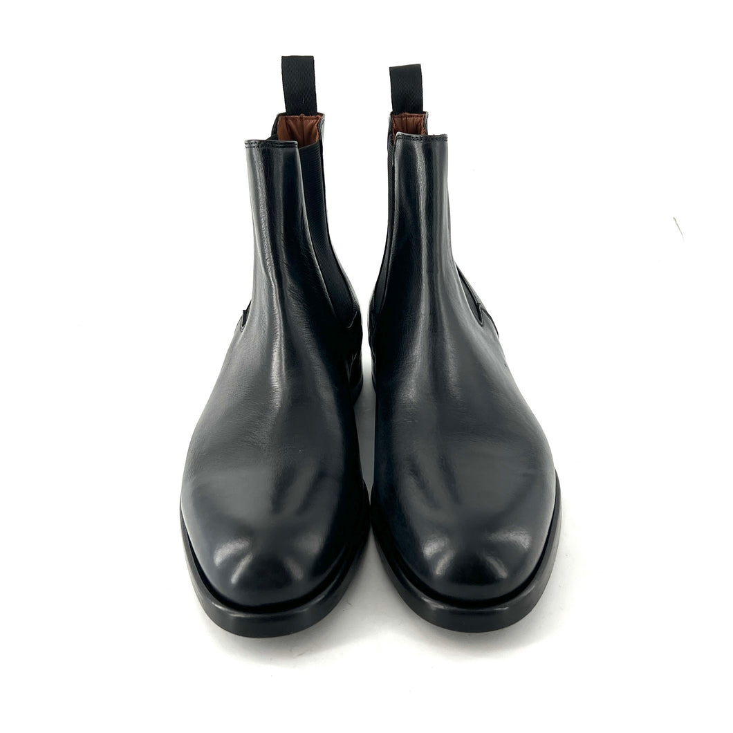 Chelsea Boots en Cuir Noir