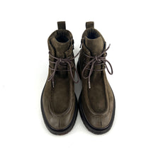 Charger l&#39;image dans la galerie, Derby Semi-Montant &quot;Esprit Paraboot&quot; en Daim Vert
