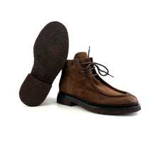 Charger l&#39;image dans la galerie, Derby Semi-Montant &quot;Esprit Paraboot&quot; en Daim Marron

