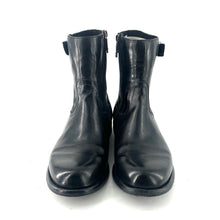 Load image into Gallery viewer, Boots Zippé Intérieur en Cuir Noir
