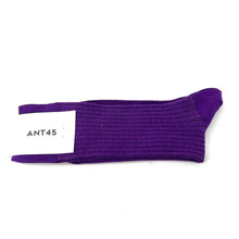 Charger l&#39;image dans la galerie, Chaussettes Côtelées Violet
