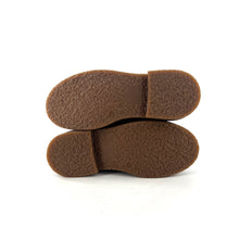 Load image into Gallery viewer, Derby ROBERTA Semelle Crêpe en Daim et Cuir Marron Foncé
