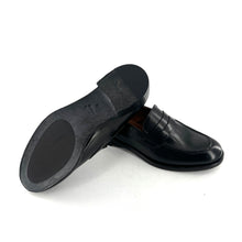 Load image into Gallery viewer, Mocassin en Cuir Noir
