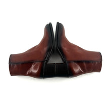 Charger l&#39;image dans la galerie, Boots Talon Trotteur Zippé Intérieur en Cuir Camel
