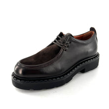 Load image into Gallery viewer, Derby Esprit &quot;Paraboot&quot; en Cuir et Daim Chocolat
