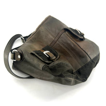 Load image into Gallery viewer, Sac ROBIN en Cuir et Toile Green
