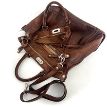 Load image into Gallery viewer, Sac GLAMOUR en Cuir Caramel
