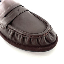 Load image into Gallery viewer, Mocassin en Cuir Marron Ultra Souple
