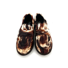 Load image into Gallery viewer, Mocassin Ultra Souple en Poulain Imprimé Vache
