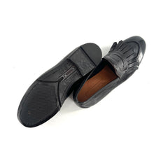 Load image into Gallery viewer, Mocassin Frangé en Cuir Ébano
