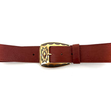 Charger l'image dans la galerie, Ceinture LA GRANDE MADJO en Cuir Ruggine
