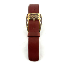 Charger l'image dans la galerie, Ceinture LA GRANDE MADJO en Cuir Ruggine
