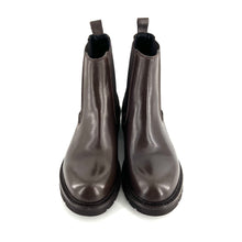 Charger l'image dans la galerie, Chelsea Boots Semelle Épaisse en Cuir Marron
