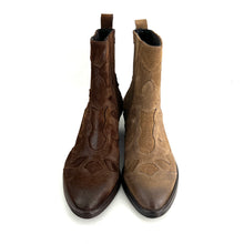 Load image into Gallery viewer, Boots Tiag Élastiqué en Daim Taupe
