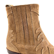 Load image into Gallery viewer, Boots Tiag Élastiqué en Daim Taupe

