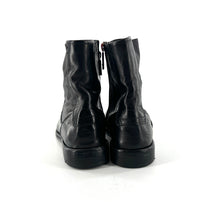 Load image into Gallery viewer, Boots Zippé Intérieur en Cuir Noir

