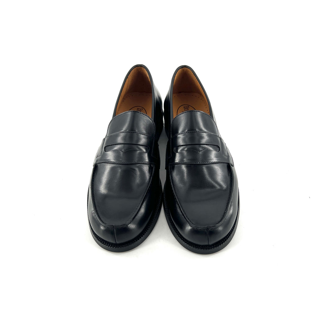 Élégant Mocassin en Cuir Noir