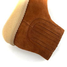 Load image into Gallery viewer, Boots Semelle Crêpe PALLAS ZIP BEETLE en Suede Caramel
