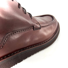 Charger l&#39;image dans la galerie, Chaussure Lacets Montante Semelle Vibram en Cuir Camel
