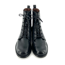 Charger l'image dans la galerie, Chaussure Lacets Montante en Cuir Noir
