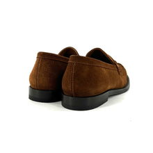Load image into Gallery viewer, Mocassin en Daim Cognac
