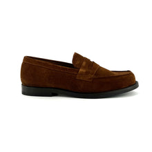 Load image into Gallery viewer, Mocassin en Daim Cognac
