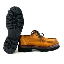 Charger l'image dans la galerie, Derby Semelle Crantée Esprit Paraboot en Daim Whisky

