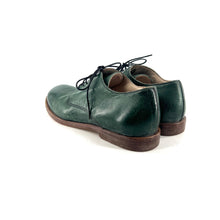 Load image into Gallery viewer, Derby en Cuir Ultra Souple Vert
