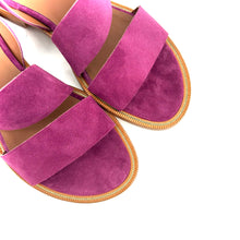 Charger l'image dans la galerie, Sandale en Daim Fuschia
