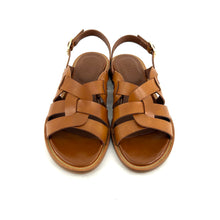 Charger l'image dans la galerie, Sandale en Cuir Camel
