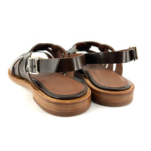 Charger l'image dans la galerie, Sandale en Cuir Olive
