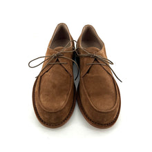 Charger l'image dans la galerie, Chaussure Lacets en Daim Caramel
