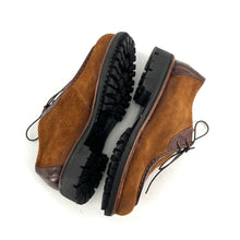 Charger l&#39;image dans la galerie, Derby &quot;Esprit Paraboot&quot; en Daim et Cuir Cognac
