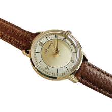 Charger l&#39;image dans la galerie, Montre BILLIE Royal Gold Cuir Camel
